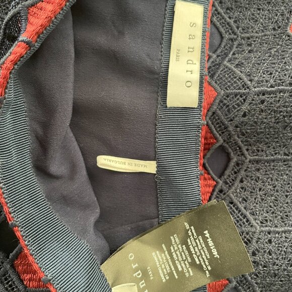 Sandro, lace maxi skirt , size 2 , - Picture 3 of 5